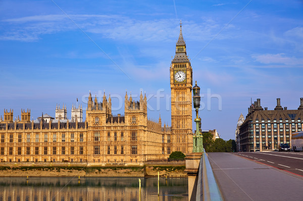 Big Ben reloj torre Londres Inglaterra ciudad Foto stock © lunamarina