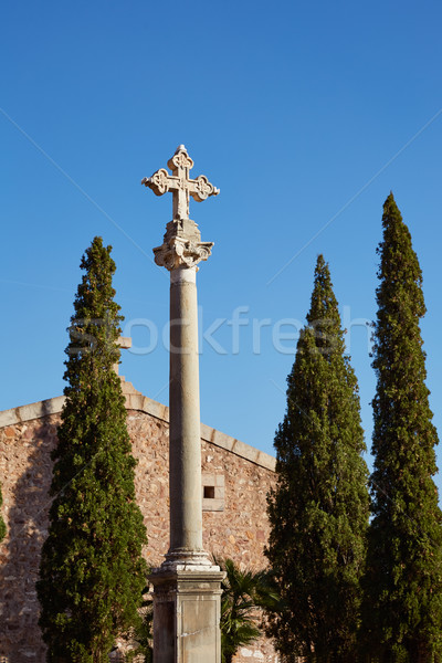 Calderona Sierra monastery Cartuja Portaceli Stock photo © lunamarina
