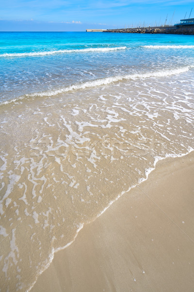 Валенсия пляж Испания воды солнце Сток-фото © lunamarina