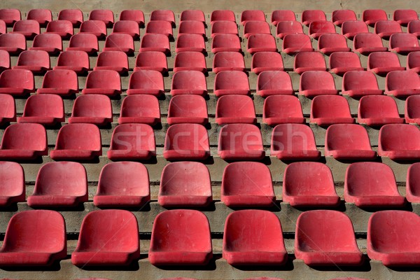 aged stadium grandstand stands pattern Stock photo © lunamarina