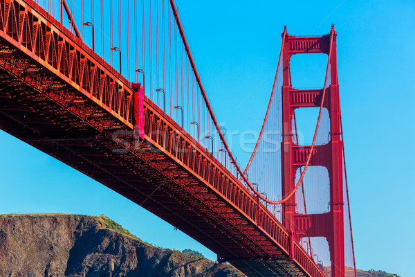 Stock photo: Golden Gate Bridge San Francisco from Presidio California