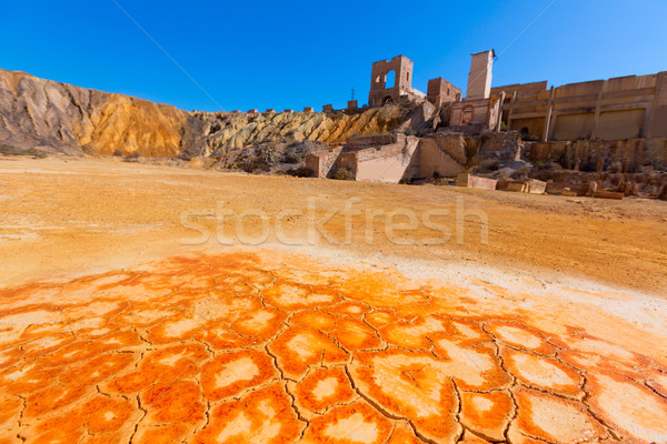 Mazarron Murcia old mine in Spain Stock photo © lunamarina