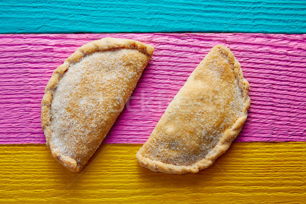 Mexican Cajeta caramel patty pie with sugar Stock photo © lunamarina