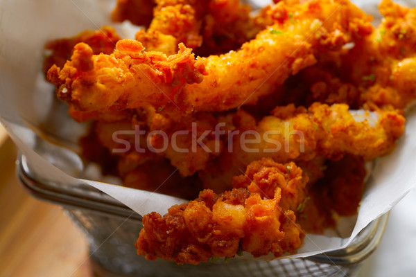 Kałamarnica curry sos wapno przepis Zdjęcia stock © lunamarina