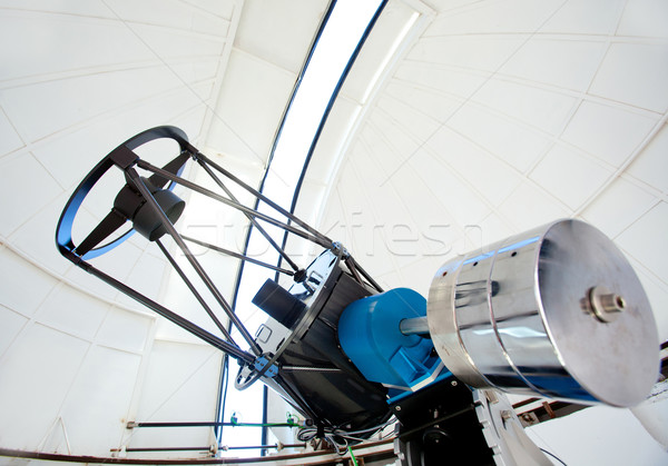 Astronomic observatory telescope in a dome Stock photo © lunamarina