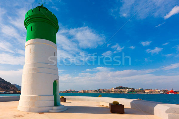 Balise phare Espagne eau bâtiment [[stock_photo]] © lunamarina