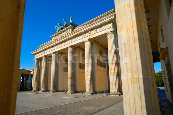 Berlin Brandenburg Gate Brandenburger Tor Stock photo © lunamarina