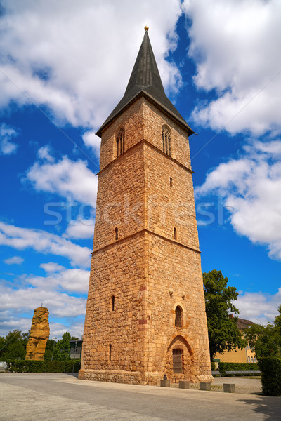 St Petri Kirche tower Nordhausen Harz Germany Stock photo © lunamarina