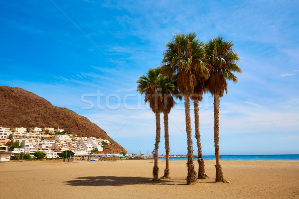 Almeria Cabo Gata San Jose beach village Spain Stock photo © lunamarina