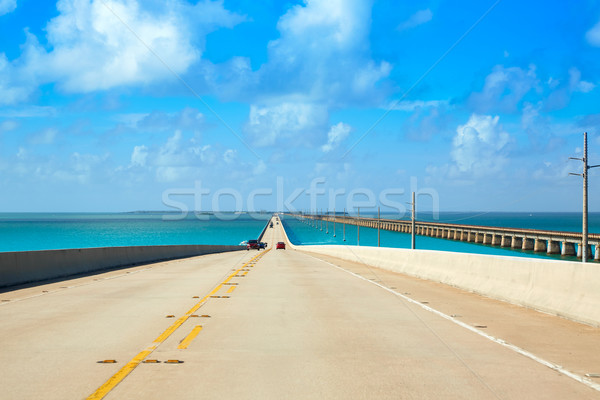 Florida Keys South Highway 1 scenic Florida US Stock photo © lunamarina