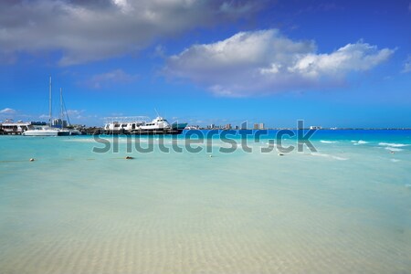 Lanzarote Playa Blanca beach in Atlantic Stock photo © lunamarina