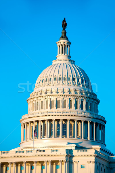Gebäude Kuppel Washington DC Kongress USA Haus Stock foto © lunamarina