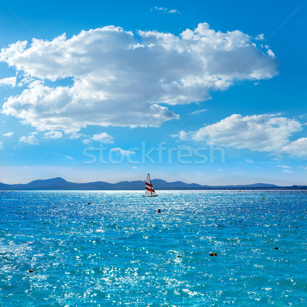 Platja de Alcudia beach in Mallorca Majorca Stock photo © lunamarina