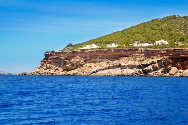 Ibiza Sa Talaia coast in Balearic islands Stock photo © lunamarina