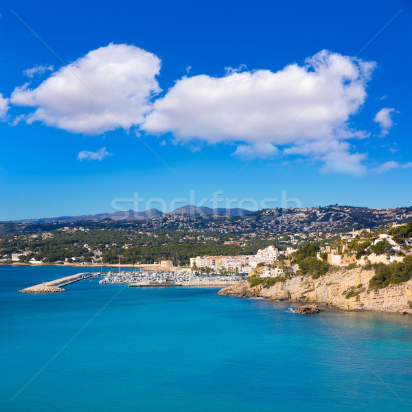 Stock photo: Moraira Teulada marina port in Alicante Mediterranean