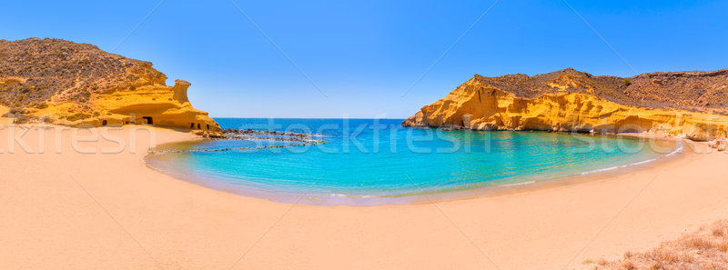 Spiaggia Spagna mediterraneo mare estate Ocean Foto d'archivio © lunamarina