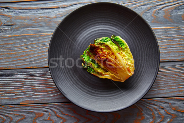 endive little Lettuce grilled with vinaigrette Stock photo © lunamarina