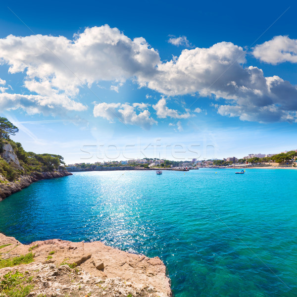 Tengerpart Mallorca sziget Spanyolország tájkép nyár Stock fotó © lunamarina