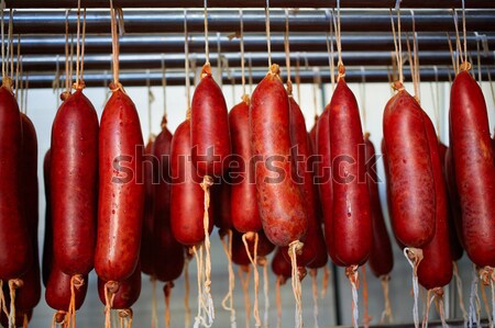 Sobrasada of Mallorca typical sausage in Balearic Stock photo © lunamarina