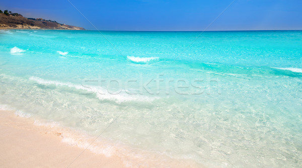 Spiaggia canarino Spagna cielo acqua Foto d'archivio © lunamarina