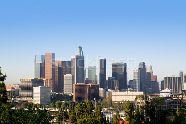 Centrum la Los Angeles panoramę California Cityscape Zdjęcia stock © lunamarina