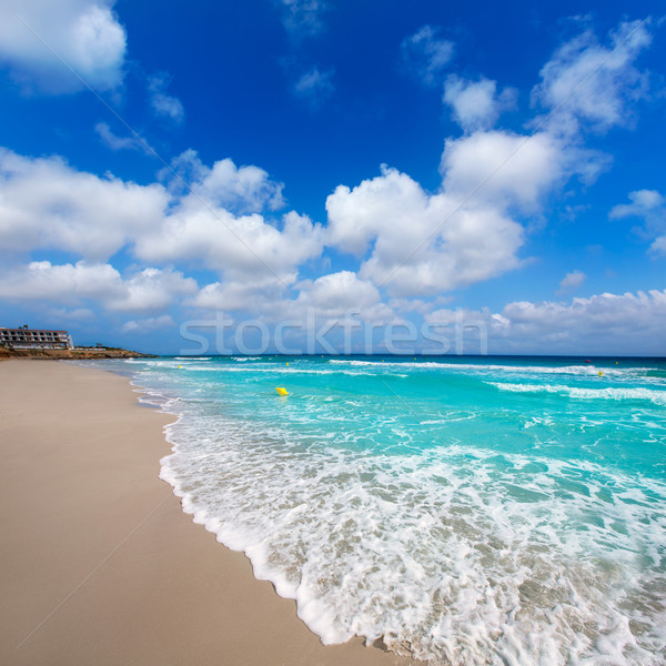 Menorca Platja Sant Tomas in Es Mitjorn Gran at Balearics Stock photo © lunamarina