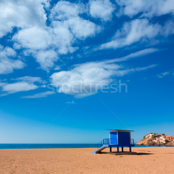 Bolnuevo beach in Mazarron Murcia at Spain Stock photo © lunamarina