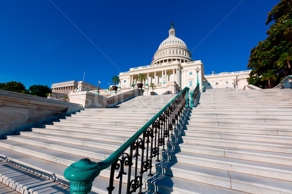 Stock fotó: épület · Washington · DC · napfény · nap · USA · ház