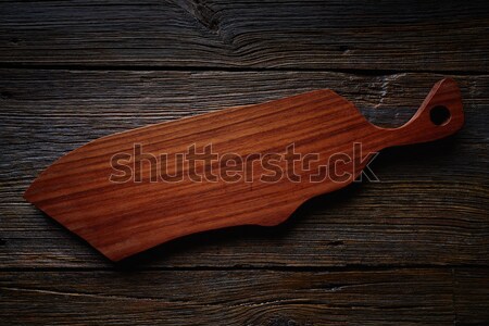 Artisan made wooden board from Mexico Stock photo © lunamarina
