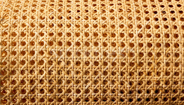 Enea grid handcraft for chair seats Stock photo © lunamarina