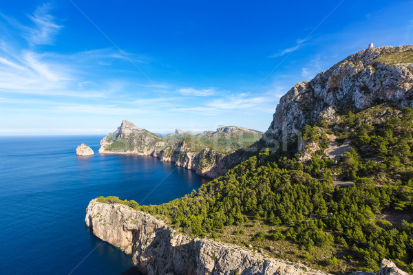 Majorca mirador Formentor Cape Mallorca island Stock photo © lunamarina
