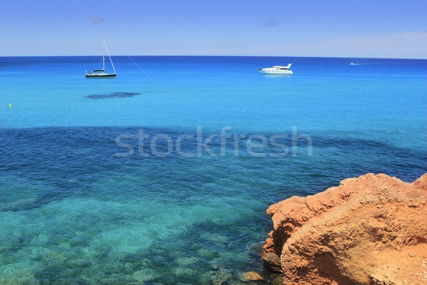 Cala Saona Formentera Balearic Islands Stock photo © lunamarina