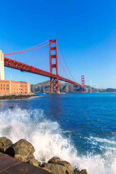 Golden Gate Bridge San Francisco Californie USA ciel ville [[stock_photo]] © lunamarina