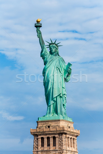 Statuie libertate New York american simbol SUA Imagine de stoc © lunamarina