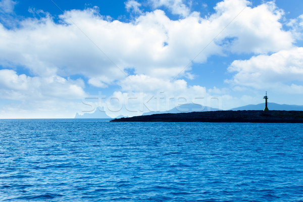 Espalmador in formentera island with Gastabi islet Stock photo © lunamarina