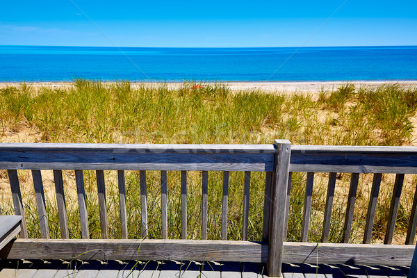 Cape cod piaszczysty szyi plaży Massachusetts USA Zdjęcia stock © lunamarina