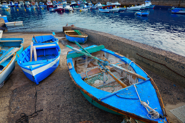 Stock photo: El Cotillo port  Fuerteventura Canary Islands