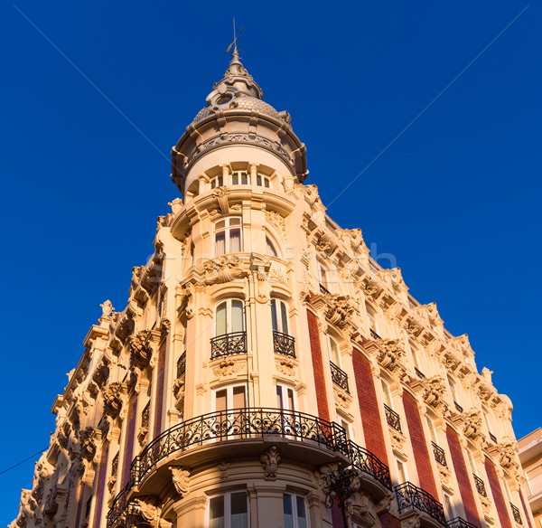 Cartagena Gran Hotel Art Noveau Murcia Spain Stock photo © lunamarina