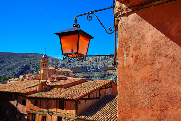 Albarracin medieval town at Teruel Spain Stock photo © lunamarina