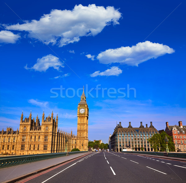 Foto stock: Big · Ben · relógio · torre · Londres · inglaterra · cidade