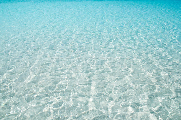 beach perfect white sand turquoise water Stock photo © lunamarina