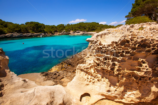 Menorca Cala en Turqueta Ciutadella Balearic Mediterranean Stock photo © lunamarina