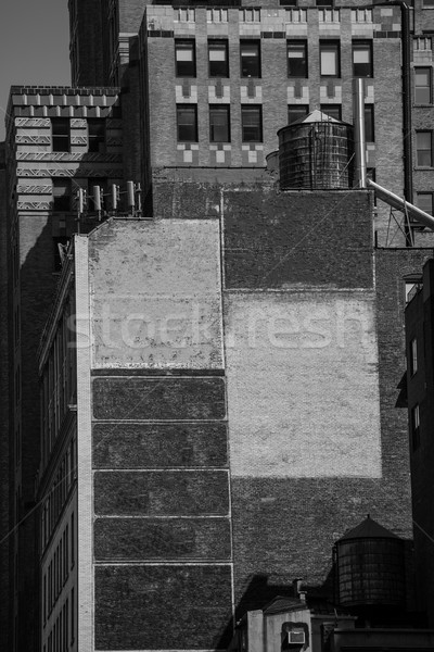 Fift avenue aged brick wall 5 th Av New York USA Stock photo © lunamarina