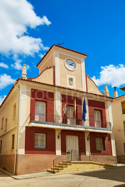 City town hall in Talayuelas Cuenca of Spain Stock photo © lunamarina