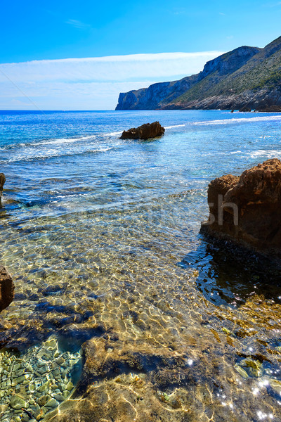 Plaży wody charakter krajobraz świetle morza Zdjęcia stock © lunamarina