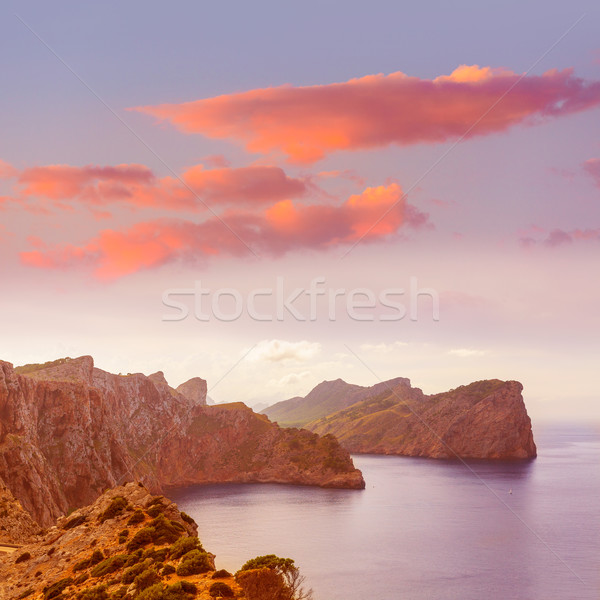 Majorca Formentor Cape in Mallorca Balearic island Stock photo © lunamarina