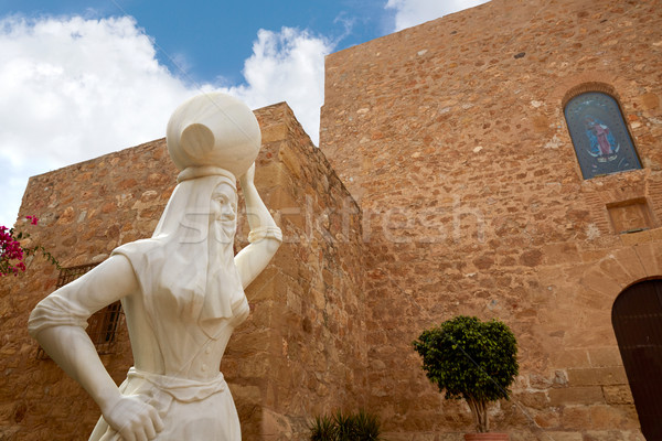 Mojacar Almeria white Mediterranean village Spain Stock photo © lunamarina