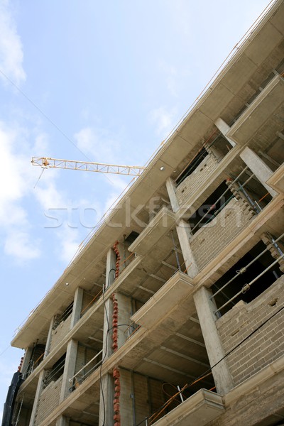 concrete building structure construction in europe Stock photo © lunamarina