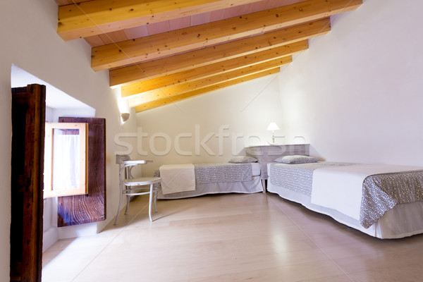 Majorca Balearic indoor house in Balearic Mediterranean style Stock photo © lunamarina