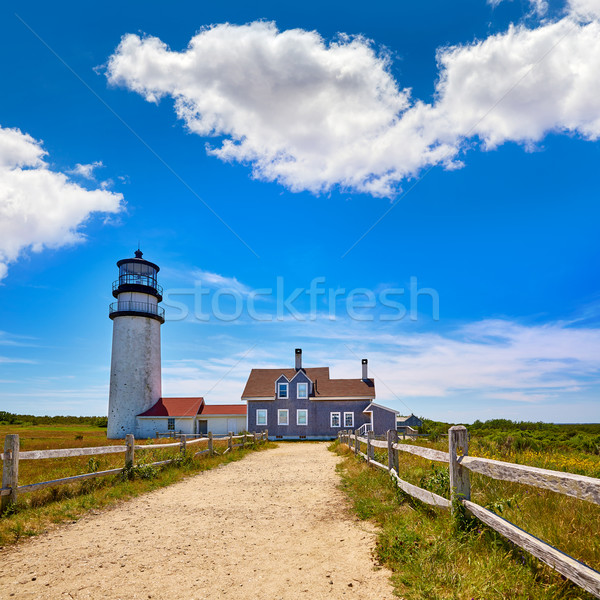 Cape Cod Truro lighthouse Massachusetts US Stock photo © lunamarina
